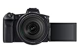 Canon EOS R Vollformat Systemkamera mit Objektiv RF 24-105mm F4 L IS USM mit Bajonettadapter EF-EOS R (spiegellos, 30,3 MP, 8,01cm Clear View LCD II Display, DIGIC 8, 4K, WLAN, Bluetooth), schwarz