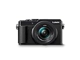 Panasonic LUMIX DC-LX100II Premium Digitalkamera (21,77 MP, 24-75 mm Leica DC Vario Summilux Objektiv, F1.7-2.8,4K) schwarz