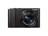 Panasonic LUMIX DC-TZ202EG-K Travelzoom Kamera (1-Zoll Sensor, 15x opt. Zoom, Leica Objektiv, Sucher, 4K, schwarz)