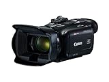 Canon LEGRIA HF G50 Camcorder (4K, Lichtstärke F1.8 – 2.8, Bildstabilisator, klappbarer elektronischer Sucher, 3-Zoll-Touchscreen-LCD, Zeitlupe / Zeitraffer, Integrierter ND-Filter), schwarz