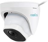 Reolink 4K Smarte IP Kamera Outdoor mit Personen-/Autoerkennung, 8MP PoE Überwachungskamera Aussen mit IP67 Wasserfest, 30m IR Nachtsicht, Audio, microSD Kartensteckplatz, Zeitraffer, RLC-820A