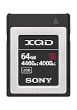 Sony Pofessional QDG64F-R XQD-Speicherkarte (64 GB, G Serie), 64GB