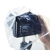 JJC RI-S Einweg-Regenschutzhülle für spiegellose Systemkamera (DSLR-Kamera) - 2 STK. - transparent