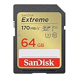 SanDisk Extreme SDXC UHS-I | 64 GB | V30 | 170 MB/s