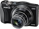 Fujifilm FinePix F800EXR Kompaktkamera (16 Megapixel, 20-fach opt.Zoom, 7,6 cm (3 Zoll) Display, Full HD) schwarz
