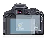 BROTECT (2 Stück Schutzfolie für Canon EOS 850D Displayschutz Folie Ultra-Klar