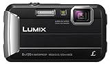 Panasonic LUMIX DMC-FT30EG-K Outdoor Kamera (16,1 Megapixel, 4x opt. Zoom, 2,6 Zoll LCD-Display, wasserdicht bis 8 m, 220 MB interne Speicher, USB, schwarz)
