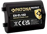 PATONA Protect EN-EL18D Akku (3500mAh) Qualitätsakku mit V1 Gehäuse - Intelligentes Akkusystem - neueste Generation