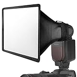 NEEWER Flash Diffuser Light Softbox 9' x 7', Universal, zusammenklappbar mit Aufbewahrungstasche Kompatibel mit Canon Nikon Sony Godox Yongnuo NEEWER speedlight