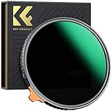 K&F Concept Nano-X 58mm ND Filter Variabler Graufilter ND2-400 (1-9 Stop) Vario ND Filter mit Filtertasche