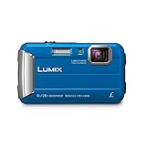 Panasonic LUMIX DMC-FT30EG-A Outdoor Kamera (16,1 Megapixel, 4x opt. Zoom, 2,6 Zoll LCD-Display, 220 MB interne Speicher, wasserdicht bis 8 m, USB, blau)