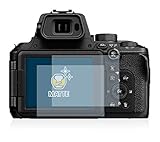 BROTECT Entspiegelungs-Schutzfolie für Nikon Coolpix P950 (2 Stück) Matte Displayschutz-Folie, Anti-Reflex, Anti-Fingerprint
