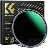 K&F Concept Nano-X Serie ND64 Filter(6 Blendenstufen) 49MM Slim Fester Graufilter