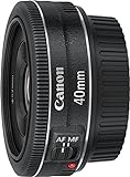 Canon EF 40mm F2.8 STM Objektiv (52mm Filtergewinde) schwarz