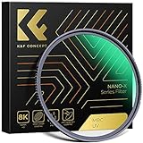 K&F Concept Nano X-Serie UV Filter 58mm Schott-Glas B270 28 Schichten MC Super Slim Schutzfilter Ultraviolett-Filter