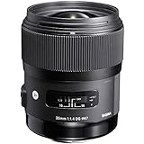 Sigma 35mm F1,4 DG HSM Art Objektiv für Canon EF Objektivbajonett