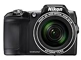 Nikon Coolpix L840 Digitalkamera (16 Megapixel, 38-Fach Opt. Zoom, 7,6 cm (3 Zoll) LCD-Display, USB 2.0, bildstabilisiert) schwarz