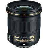 Nikon AF-S Nikkor 24mm 1:1.8G ED Objektiv (72 mm Filtergewinde) für Nikon-F-Bajonett schwarz