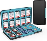 HEIYING Speicherkarten Etui für SD und Micro SD Karten,SD Karte Etui SD SDHC SDXC Karte Aufbewahrung mit 20 SD-Kartensteckplätzen & 20 Micro SD-Kartensteckplätzen.
