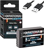 Patona Platinum LP-E17 Akku mit USB-Eingang
