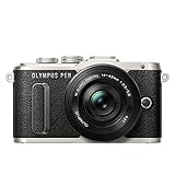 Olympus PEN E-PL8 Kit, Micro Four Thirds Systemkamera (16 Megapixel, Bildstabilisator, elektronischer Sucher, FHD Video) + M.Zuiko 14-42mm EZ Zoomobjektiv, schwarz