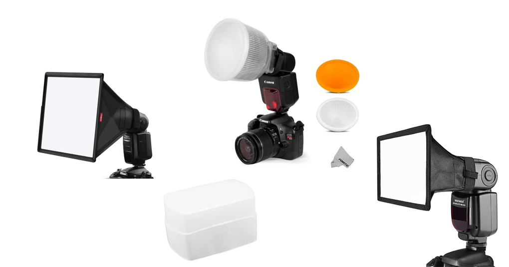 Mini Zusammenklappbare Diffusor Softbox für meking LED Lampe Kamera Video 2 stk 
