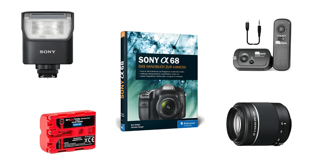 Sony Alpha 68 - Objektive & Zubehör [Ratgeber]