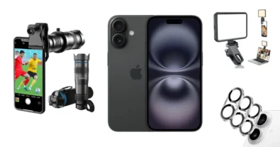 Empehlenswertes Kamera-Zubehör für das iPhone 16