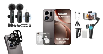 Oppo Find X9 Pro - Empfehlenswertes Zubehör für die Kamera