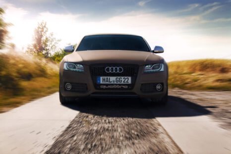 Audi S5 auf einem Felweg Sommer 2015. Erik Draeger Photography