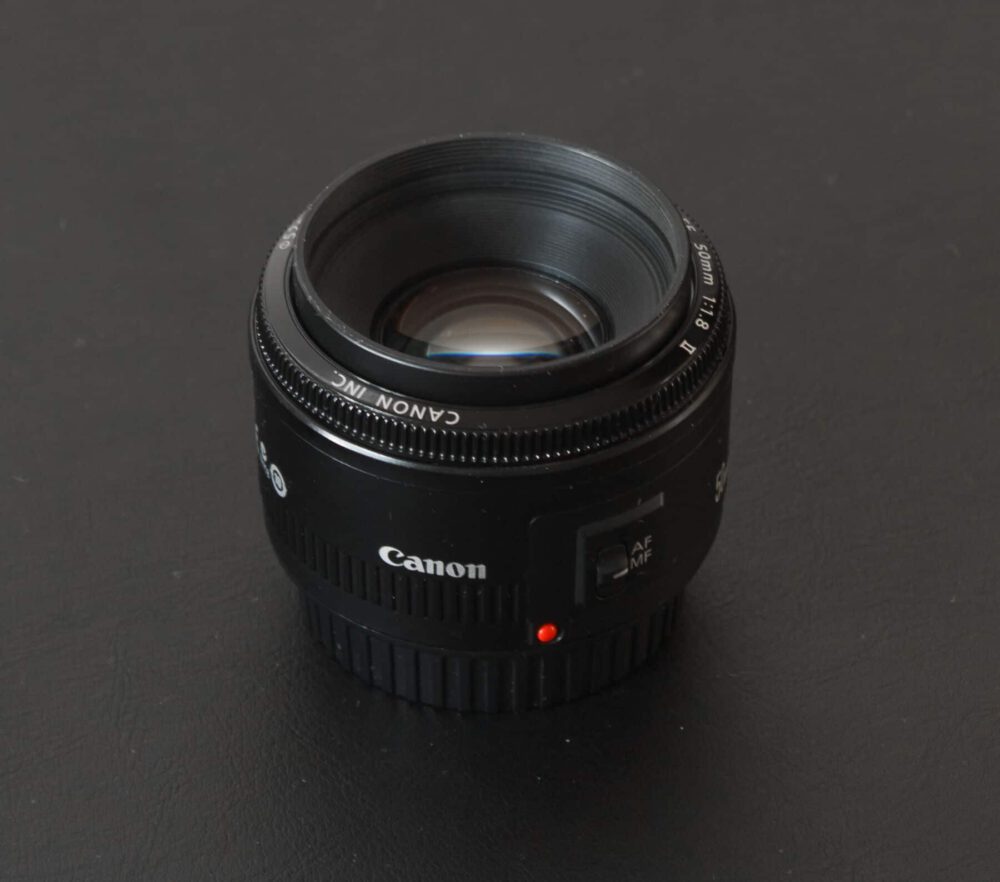 Objektiv Canon 50mm 1.8