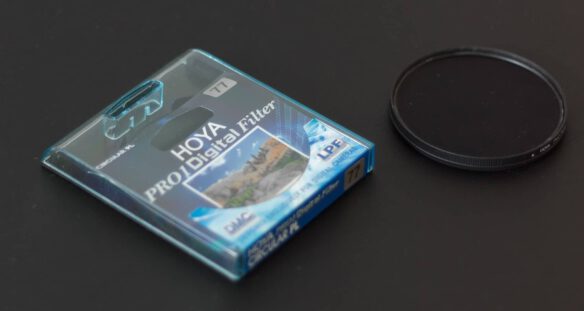 Ansicht und Verpackung des Hoya Pro 1 Polarisationsfilter